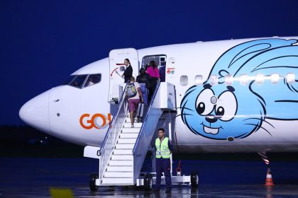 Aeroporto de São José atinge 50 mil passageiros e projeta futuro. Imagem: Claudio Vieira/PMSJC