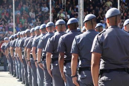 Polícia Militar de SP abre 2.200 vagas com salários de R$ 5.055,53. Imagem: Divulgação Governo de SP