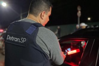 Bafômetro: operações do Detran aumentam 60% em SP. Imagem: Divulgação Detran-SP