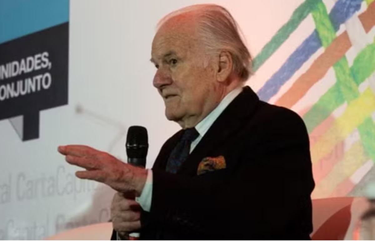 Morre o jornalista Mino Carta, em São Paulo, aos 91 anos. Imagem: Divulgação Carta Capital