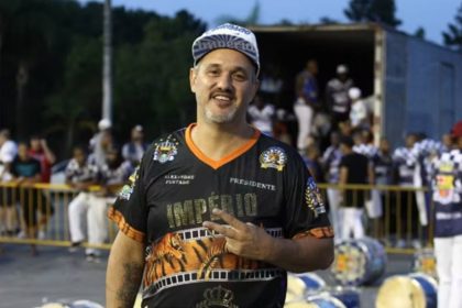 Alexandre Constantino, presidente de escola de samba em SP, é preso em ação policial. Imagem: Divulgação Império de Casa Verde