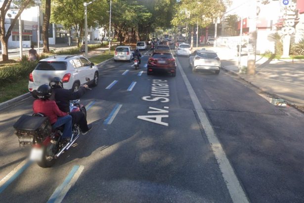 Apito vira ‘arma’ de moradores contra roubos em Perdizes. Imagem: reprodução Street View