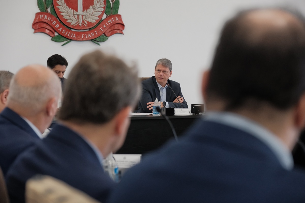 'Não é a minha praia', diz Tarcísio sobre bebidas alcoólicas. Imagem: Arthur Pacheco Governo do Estado de SP