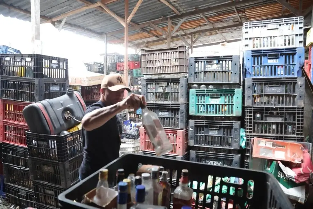 Metanol: SP aposta em parceria com setor de bebidas para evitar contaminações. Imagem: Polícia Civil SP