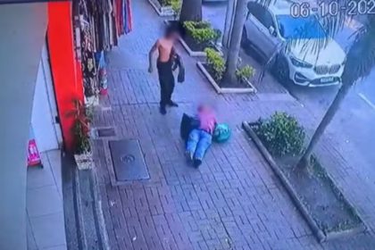 Idoso de 62 anos leva soco na testa de jovem de 20 em SP. Imagem: Reprodução