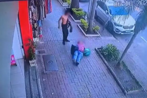 Idoso de 62 anos leva soco na testa de jovem de 20 em SP. Imagem: Reprodução