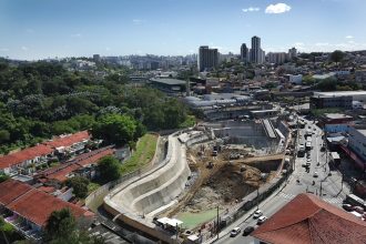 SP ganhará 8 piscinões até 2027; obras custam R$ 1,1 bilhão. Imagem: Prefeitura de SP