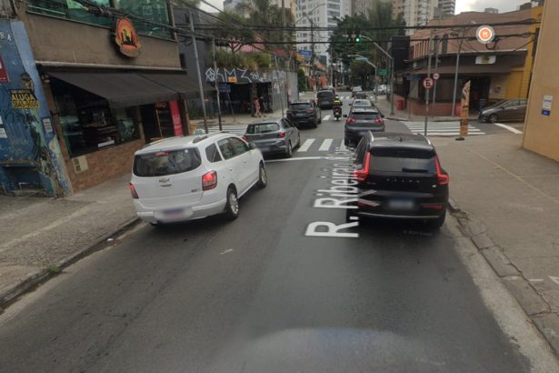 Vila Olímpia: 5 quarteirões serão desapropriados em SP. Imagem: Street View Reprodução