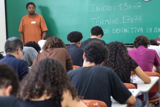 Fuvest realiza 1ª fase neste domingo (23); veja o que levar. Imagem: Divulgação Governo de SP