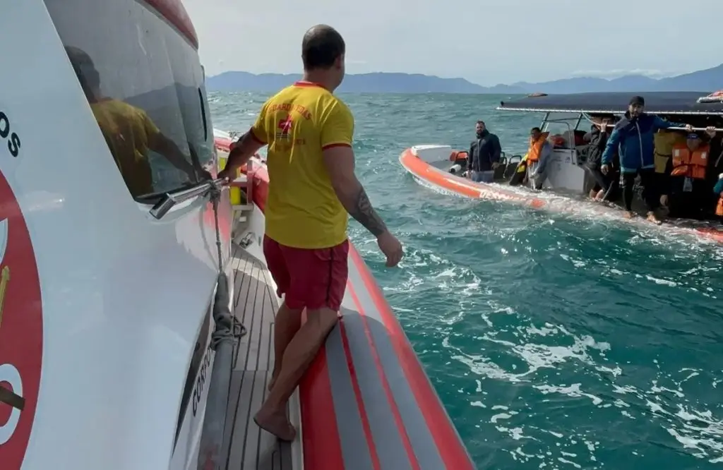 Feriado tem 2 óbitos e 154 vítimas salvas em afogamentos no litoral. Imagem: Divulgação GBMar