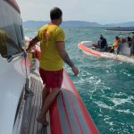 Feriado tem 2 óbitos e 154 vítimas salvas em afogamentos no litoral. Imagem: Divulgação GBMar