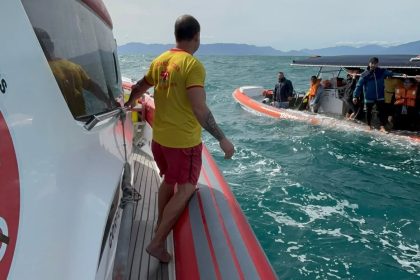 Feriado tem 2 óbitos e 154 vítimas salvas em afogamentos no litoral. Imagem: Divulgação GBMar