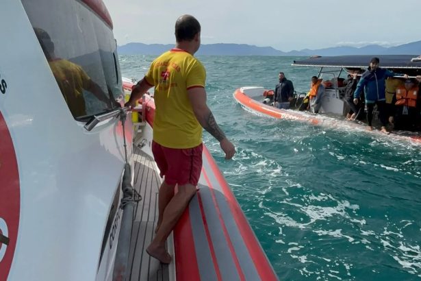 Feriado tem 2 óbitos e 154 vítimas salvas em afogamentos no litoral. Imagem: Divulgação GBMar