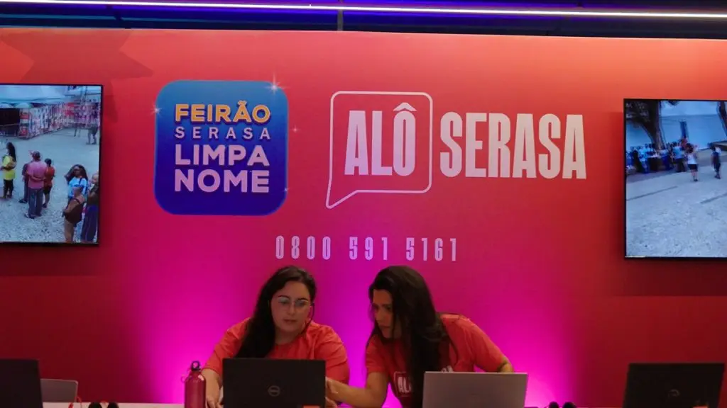 Feirão Limpa Nome tem megaoperação em SP. Imagem: Divulgação Serasa