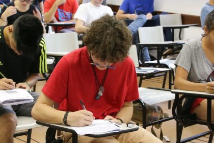 Fuvest tem 9,17% de abstenção na primeira fase. Imagem: Marcos Santos USP Imagens