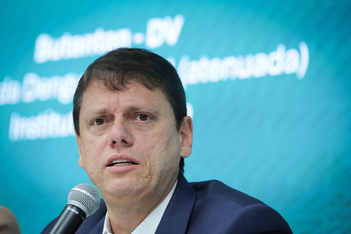 Tarcísio de Freitas. Imagem: Célio Messias Governo do Estado de SP