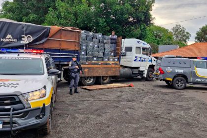 Polícia Rodoviária apreende 111 toneladas de drogas em 2025 e supera 2024. Imagem: Governo de SP