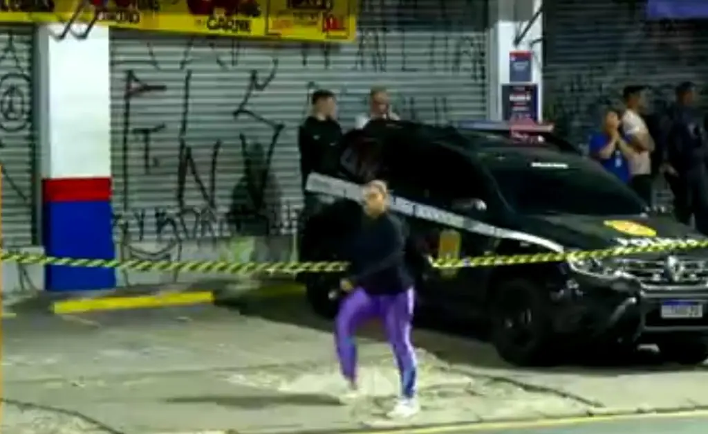 Segurança da Casas Bahia é morto com tiro na cabeça durante assalto. Imagem: reprodução