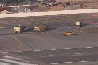 Aconteceu de novo! Congonhas fecha pelo 2º dia, agora por um 'caramelo'. Imagem: Reprodução TV Globo