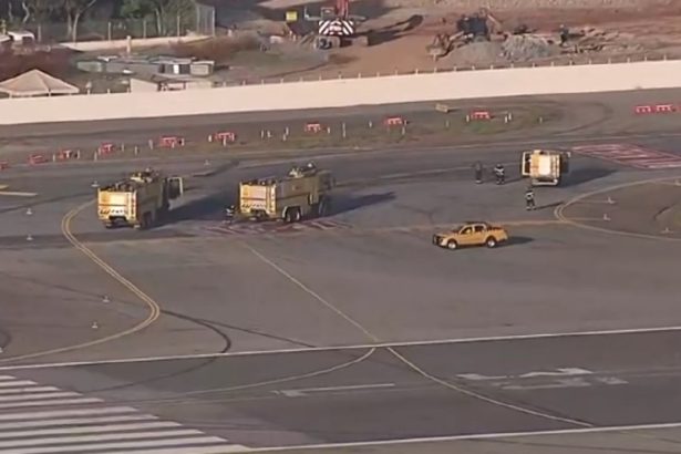 Aconteceu de novo! Congonhas fecha pelo 2º dia, agora por um 'caramelo'. Imagem: Reprodução TV Globo