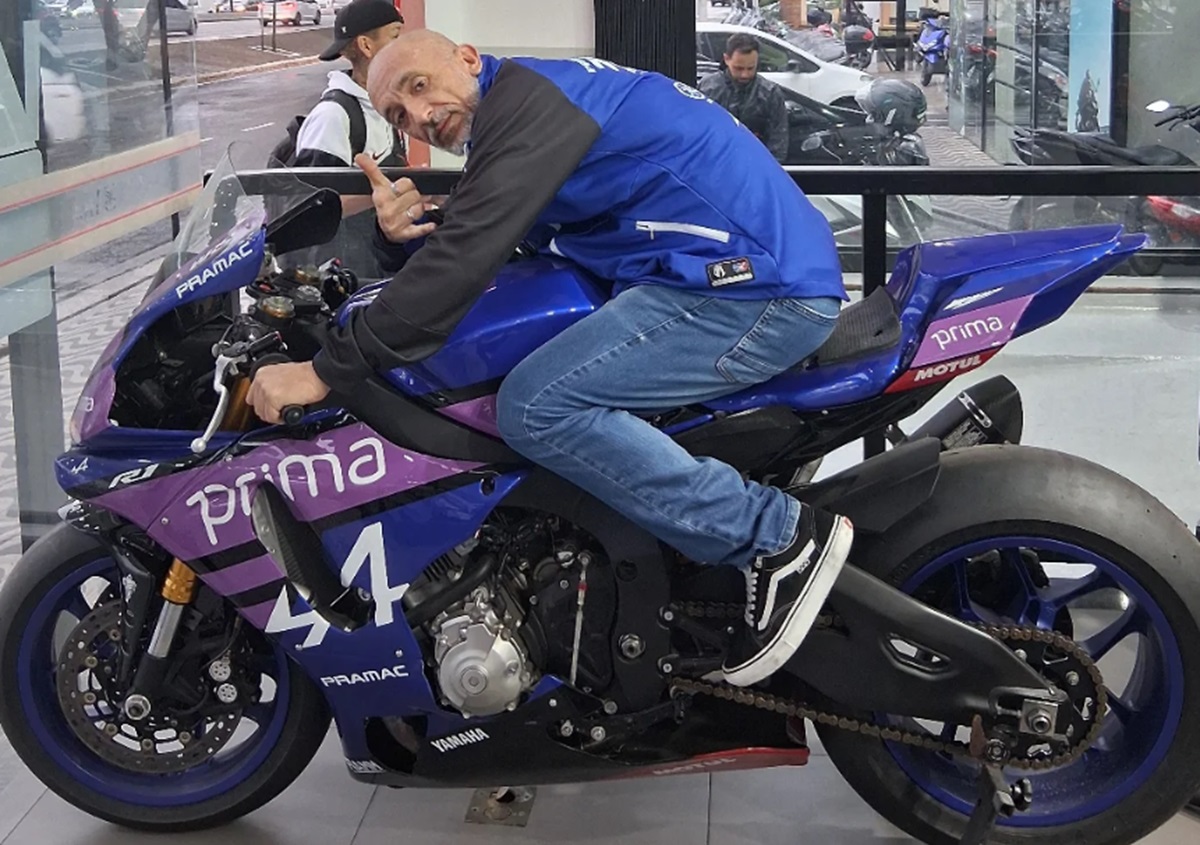 'Que susto'; Cristian Cravinhos sofre acidente de moto e leva 12 pontos. Imagem: Reprodução Instagram'Que susto'; Cristian Cravinhos sofre acidente de moto e leva 12 pontos. Imagem: Reprodução Instagram