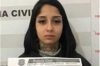 Iasmin roubou militar iraquiano em SP, exaltou PCC e foi condenada. Imagem: Reprodução