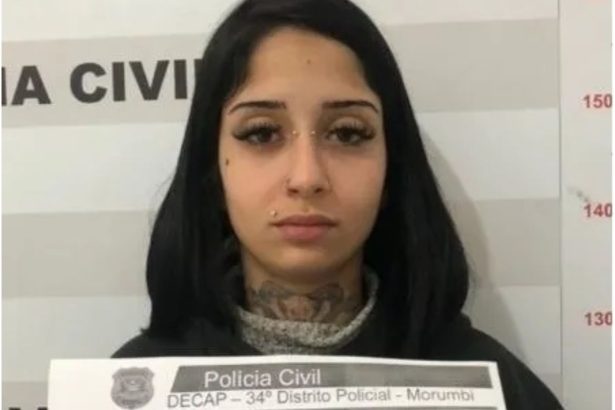 Iasmin roubou militar iraquiano em SP, exaltou PCC e foi condenada. Imagem: Reprodução