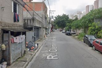Sequestro de 3 pessoas termina após rastreio de celular; bandido é preso. Imagem: reprodução Street View