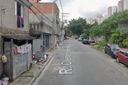 Sequestro de 3 pessoas termina após rastreio de celular; bandido é preso. Imagem: reprodução Street View