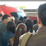 Falha elétrica nos trens leva caos a estações em SP. Imagem: Reprodução TV Globo