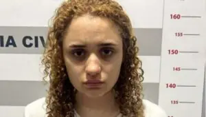 Geovanna Proque poderá ir a júri popular por atropelar namorado. Imagem: Divulgação Polícia Civil