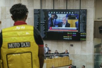 Moto por aplicativo: Câmara de SP aprova em 2ª votação; só falta Nunes sancionar. Imagem: Douglas Ferreira Câmara SP