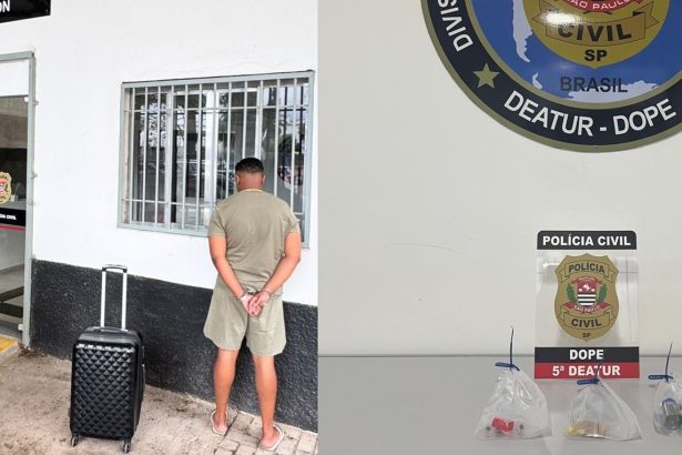 Alex tentou embarcar no cruzeiro do Belo, mas acabou preso. Imagem: SSP