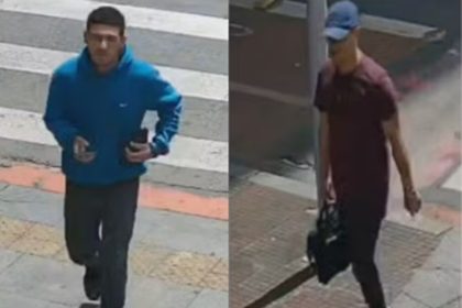 Polícia identifica dois ladrões da biblioteca Mario de Andrade. Imagem: Reprodução