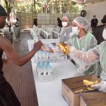 Calor extremo em SP faz prefeitura reativar tendas de atendimento. Imagem: Sergio Barzaghi/SECOM