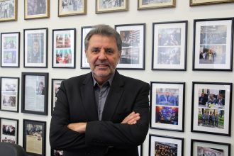 ‘Sou apaixonado por essa área’, diz delegado Nico, da SSP. Imagem: Divulgação Governo de SP