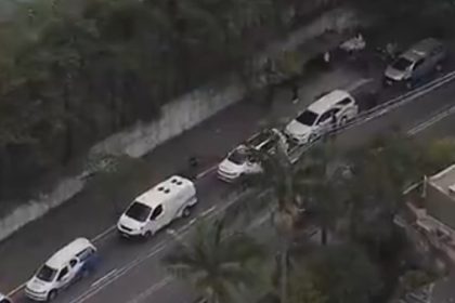 Donos de funerárias protestam contra nova lei em SP. Imagem: Reprodução