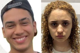 Geovanna e Raphael iriam para Minas comemorar 1 mês de namoro. Imagem: Reprodução