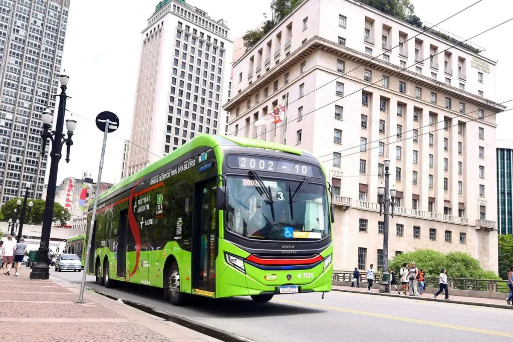 Com tarifa contestada, ônibus em SP inicia pagamento por bluetooth. Imagem: Prefeitura de SP