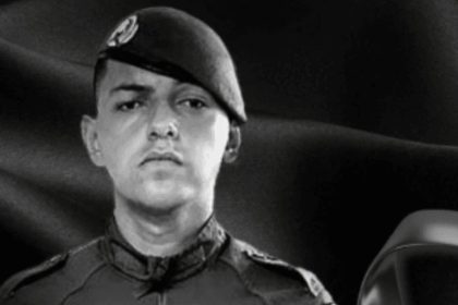 Soldado Lucas, 27 anos: quem era o PM atropelado e morto em SP. Imagem: Reprodução