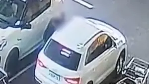 VÍDEO: Mulher de 51 anos é vítima de sequestro em supermercado. Imagem: Câmeras de Segurança/Reprodução