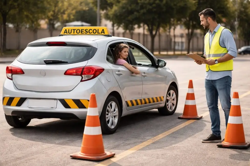 Sem baliza e com câmbio automático: CNH em SP fica mais fácil; especialista critica. Imagem gerada por IA