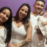 Esther Vitória, 11 meses: bala perdida no Ano Novo quase vira tragédia. Imagem: Arquivo pessoal