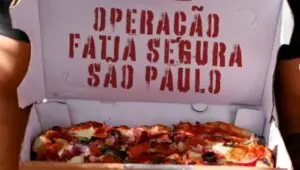 Pizza de graça? Restaurante faz promoção a quem foi assaltado em SP. Imagem: Reprodução Instagram