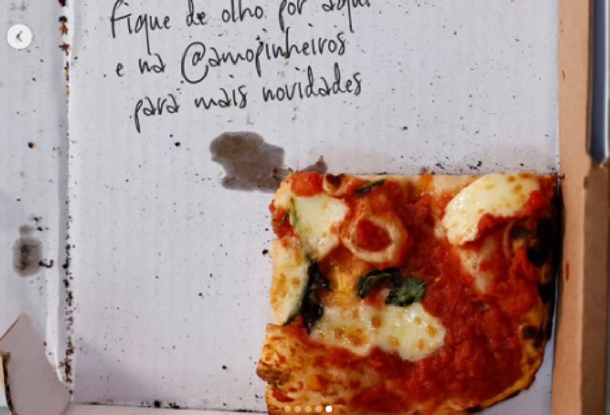Pizza de graça? Restaurante faz promoção a quem foi assaltado em SP. Imagem: Reprodução Instagram