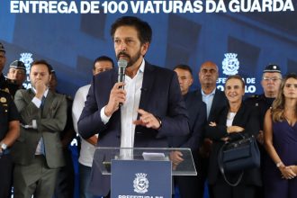 'É muito triste', diz Ricardo Nunes sobre casal arrastado na enxurrada. Imagem: prefeitura de São Paulo