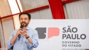 Ricardo Nunes, prefeito de São Paulo. Imagem: João Valério / Governo do Estado SP