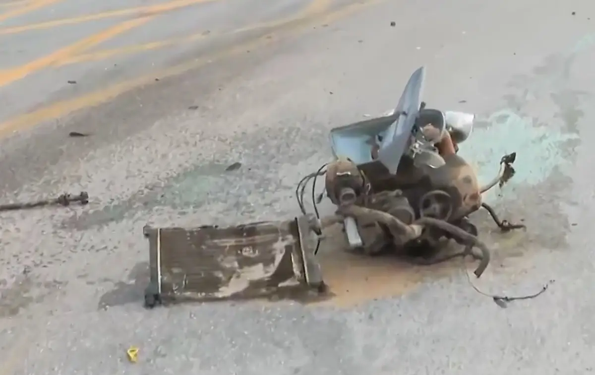 Acidente entre carro e caminhão tira a vida de 4 pessoas em SP. Imagem: Reprodução