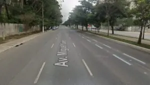 Tiroteio na zona sul termina com bandido morto e PM ferido. Imagem: Google Maps