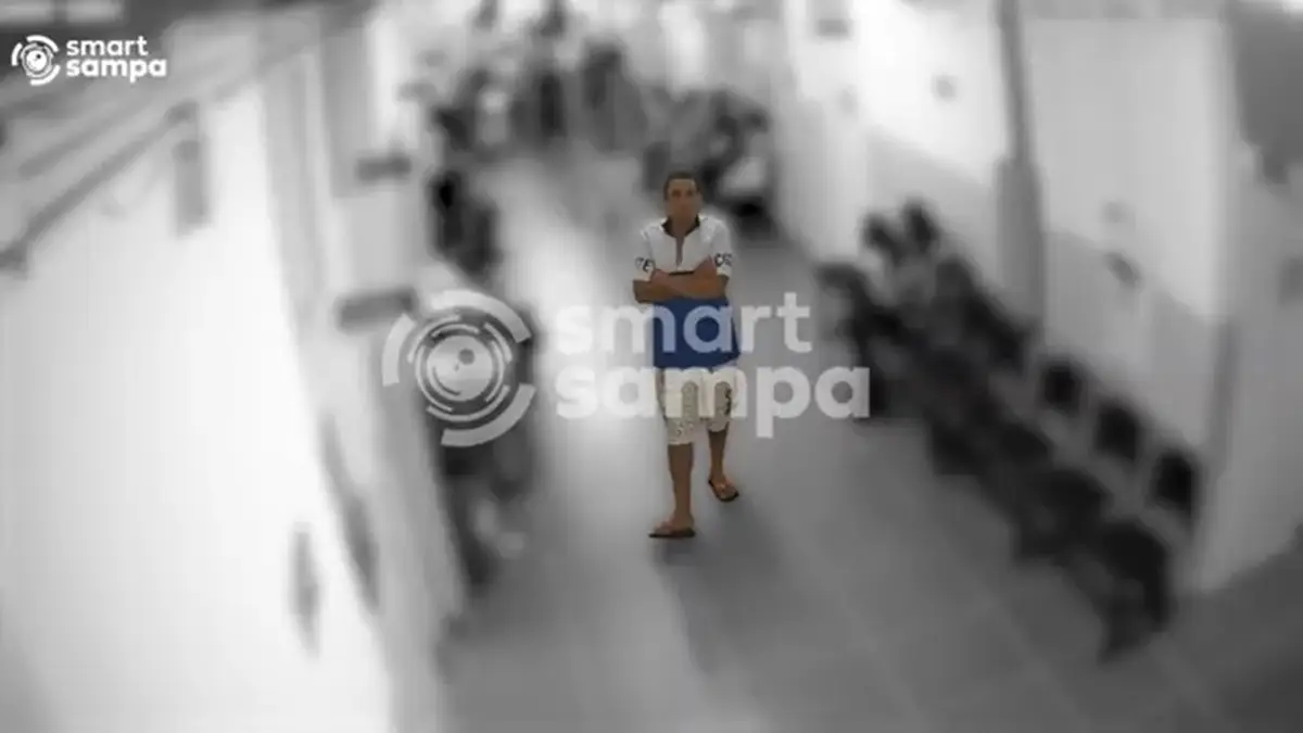 Adriano foi à UBS, mas acabou preso após reconhecimento facial. Imagem: Reprodução Adriano foi à UBS, mas acabou preso após reconhecimento facial. Imagem: Reprodução